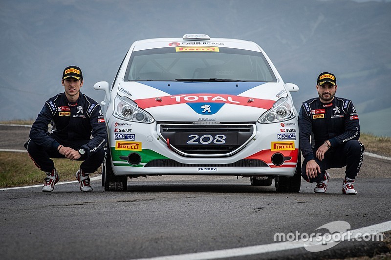 Peugeot Sport Italia pronta per il CIR 2019 con Ciuffi e Gonella. Andreucci è il coach