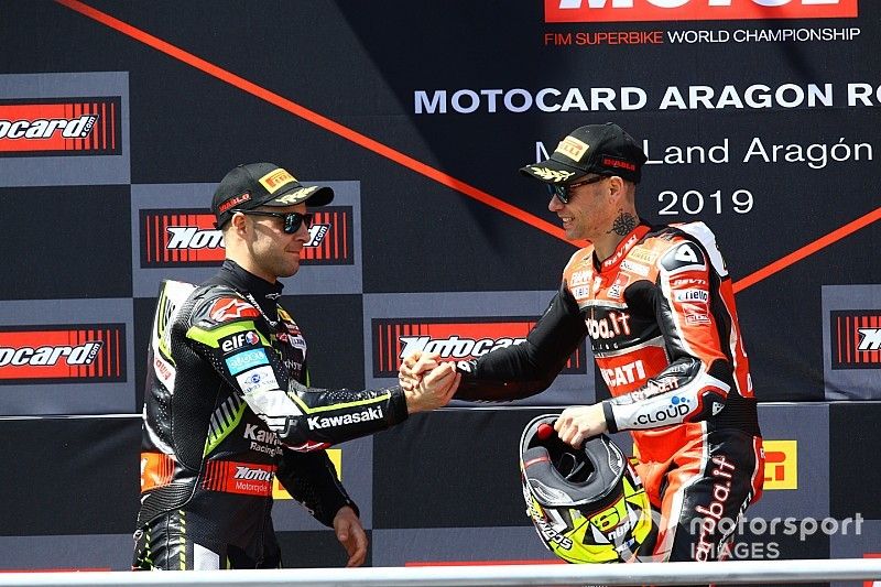 Jonathan Rea, Kawasaki Racing, Alvaro Bautista, Aruba.it Racing-Ducati Team