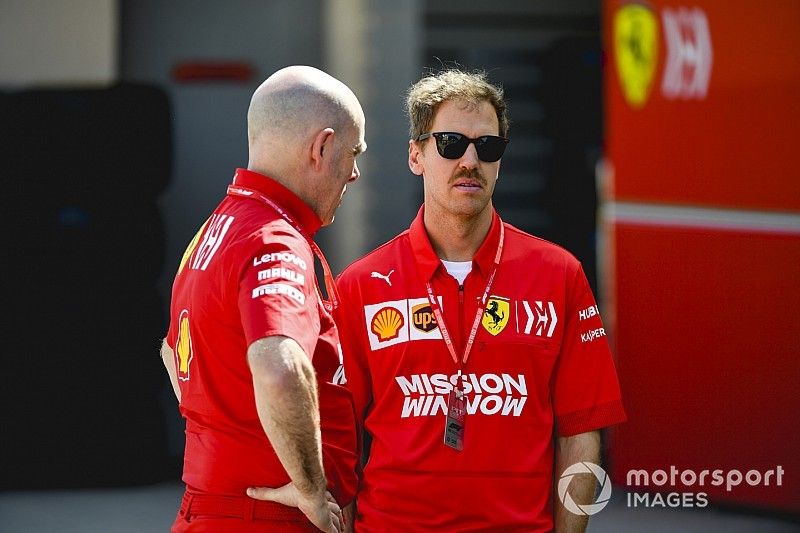 Vettel cree que Ferrari ha perdido velocidad en recta