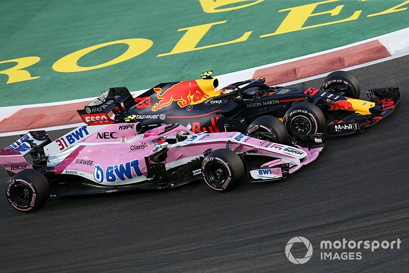 Ocon visszatámadt, Verstappen tartotta az ívet, és kész is volt a baj Interlagosban - videó