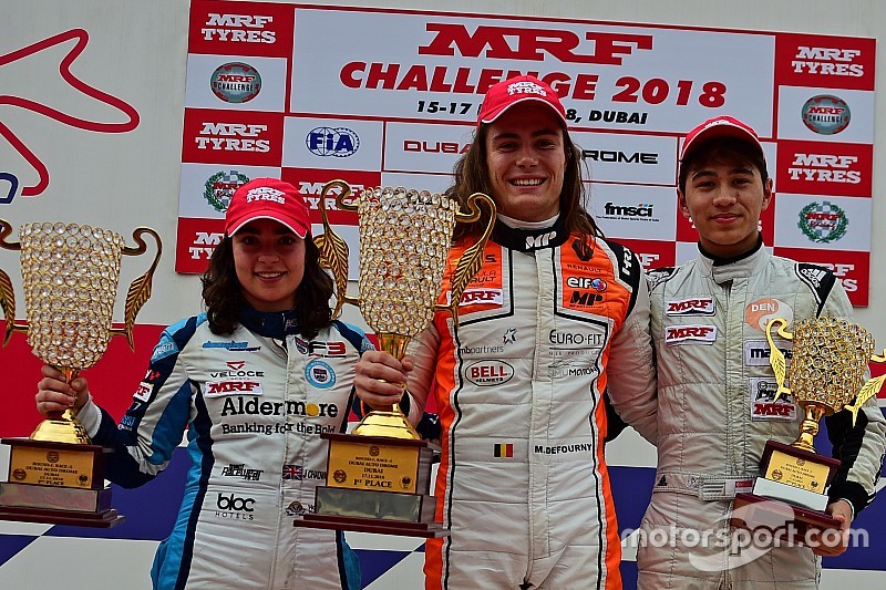 Dubai MRF: Defourny takes points lead after opening round