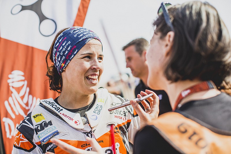 La reina del Dakar logra su segundo mejor resultado de manera inesperada