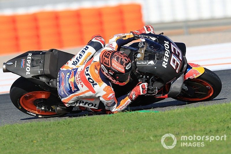 Verletzung bremst Marc Marquez beim Test: "Ich durfte nicht stürzen"