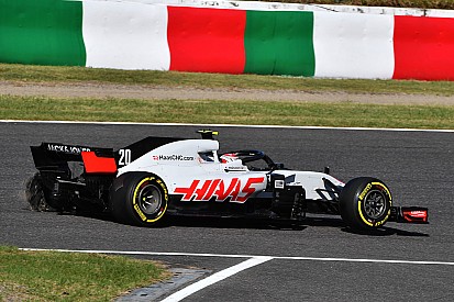 Sauber: Magnussen, involucrado "en todos los choques fuertes"