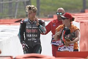 Quartararo : Pas de highside "si Rins ne fait pas son erreur"