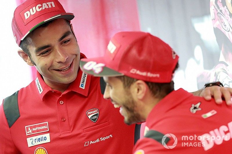 Danilo Petrucci, Ducati Team, Andrea Dovizioso, Ducati Team