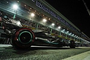 Photos - Les Formule 1 en piste à Singapour