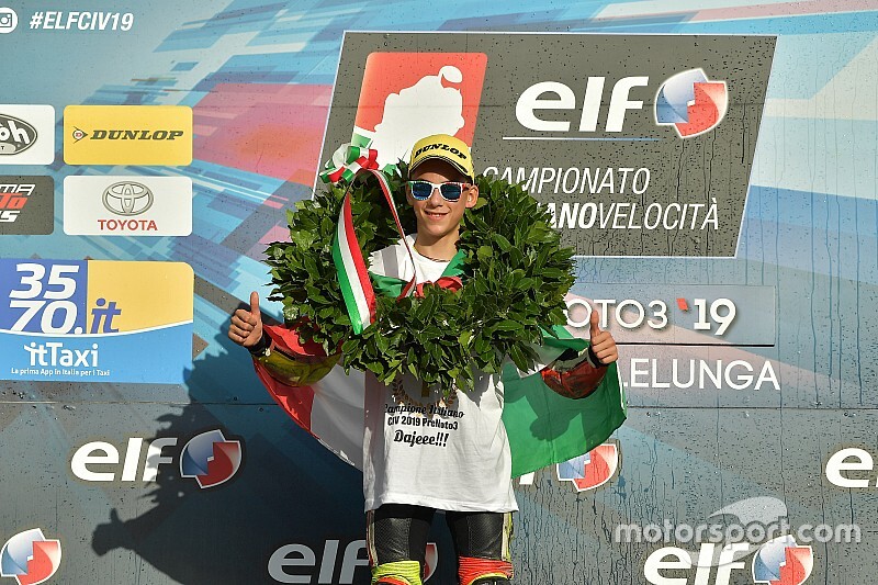 CIV PreMoto3: Lunetta vince ed è campione