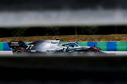 Bottas perdió la pole en Hungría por un metro y seis centímetros