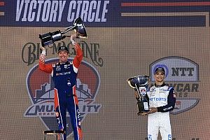Festival de choques en Nashville, Dixon gana y O´Ward abandona