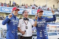 ポイントリーダー浮上の12号車インパル「星野監督のためにも腹をくくる」と平峰【スーパーGT第5戦：GT500優勝記者会見】