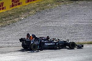 İkinci antrenmana erken veda etmesinin ardından Hamilton: ''Bu bizi biraz zora soktu''