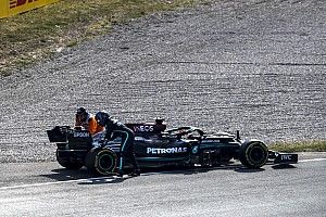 VIDEO: La causa del fallo del motor Mercedes de Hamilton en Zandvoort