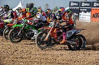 Prado se va al suelo en el MXGP de Afyon, pero limita da&ntilde;os