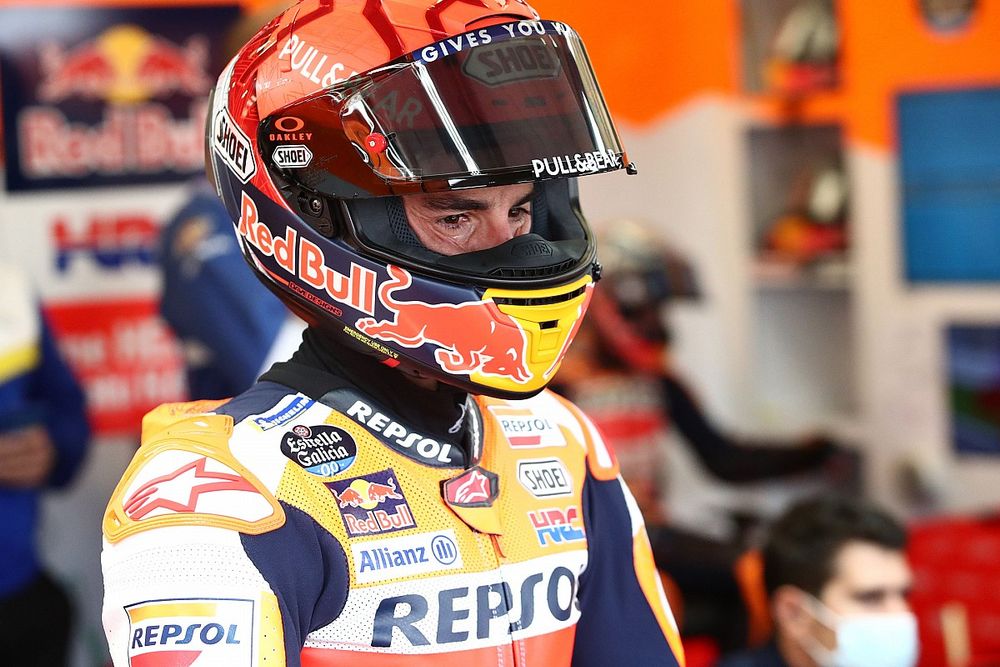 Kecelakaan Saat FP1, Mata Marc Marquez Kemasukan Pasir