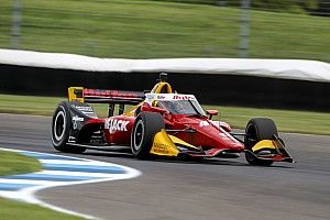 Rookie Lundgaard surprised by pace on IndyCar debut at IMS