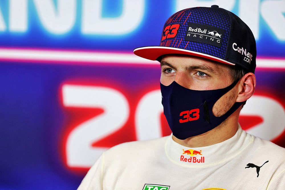 Max Verstappen, Red Bull Racing en conférence de presse