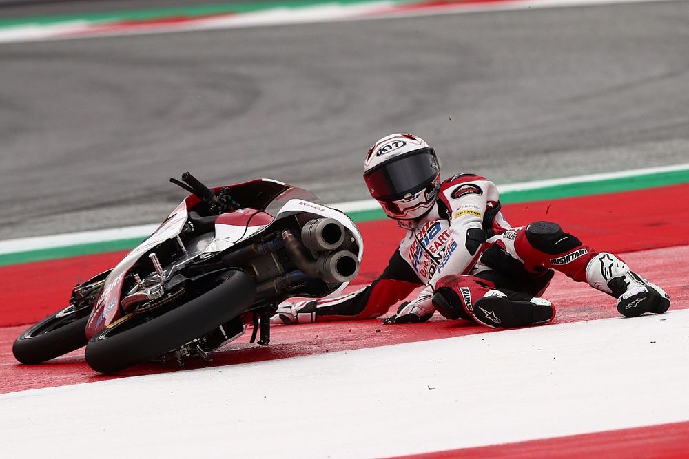 Andi Gilang Akui Kurang Beruntung di Moto3 Styria