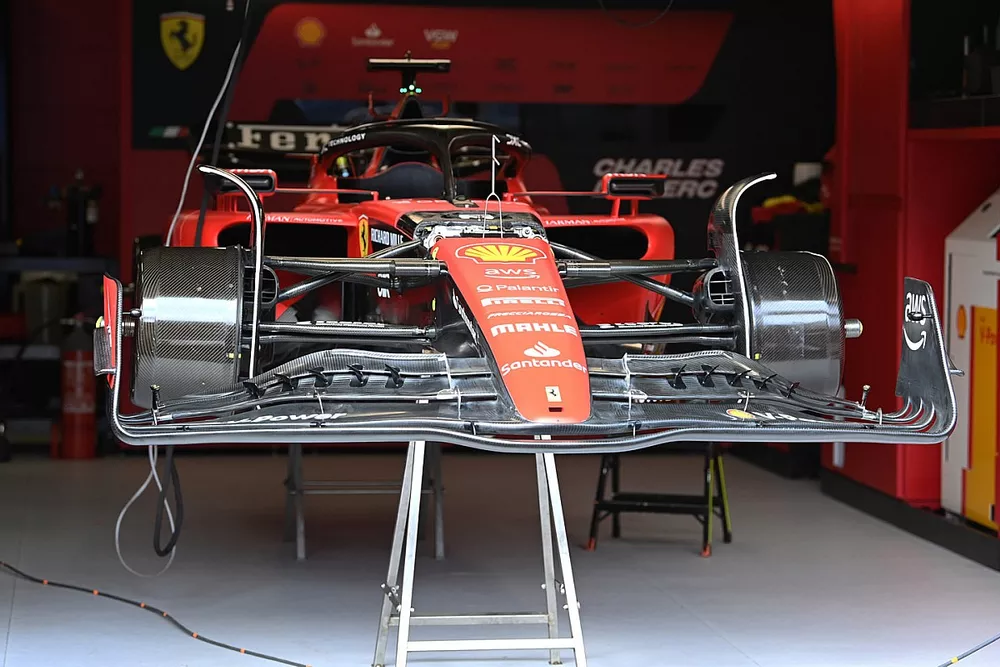 Ferrari SF-23 detalles t&eacute;cnicos