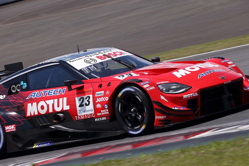 Quintarelli's Nissan Z "the best it's felt all year" at Fuji