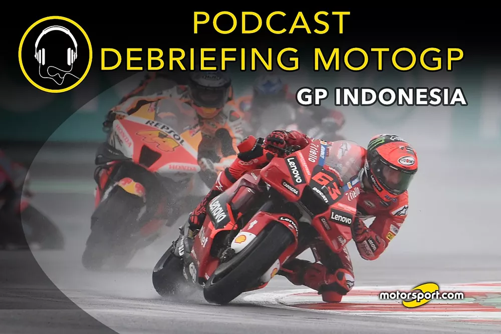 Cover "Debriefing MotoGP": GP Indonesia, Gara