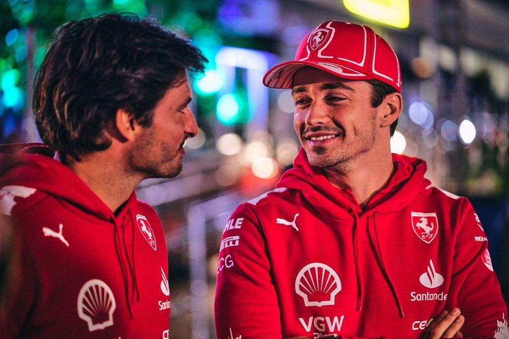 Charles Leclerc, Carlos Sainz, Ferrari