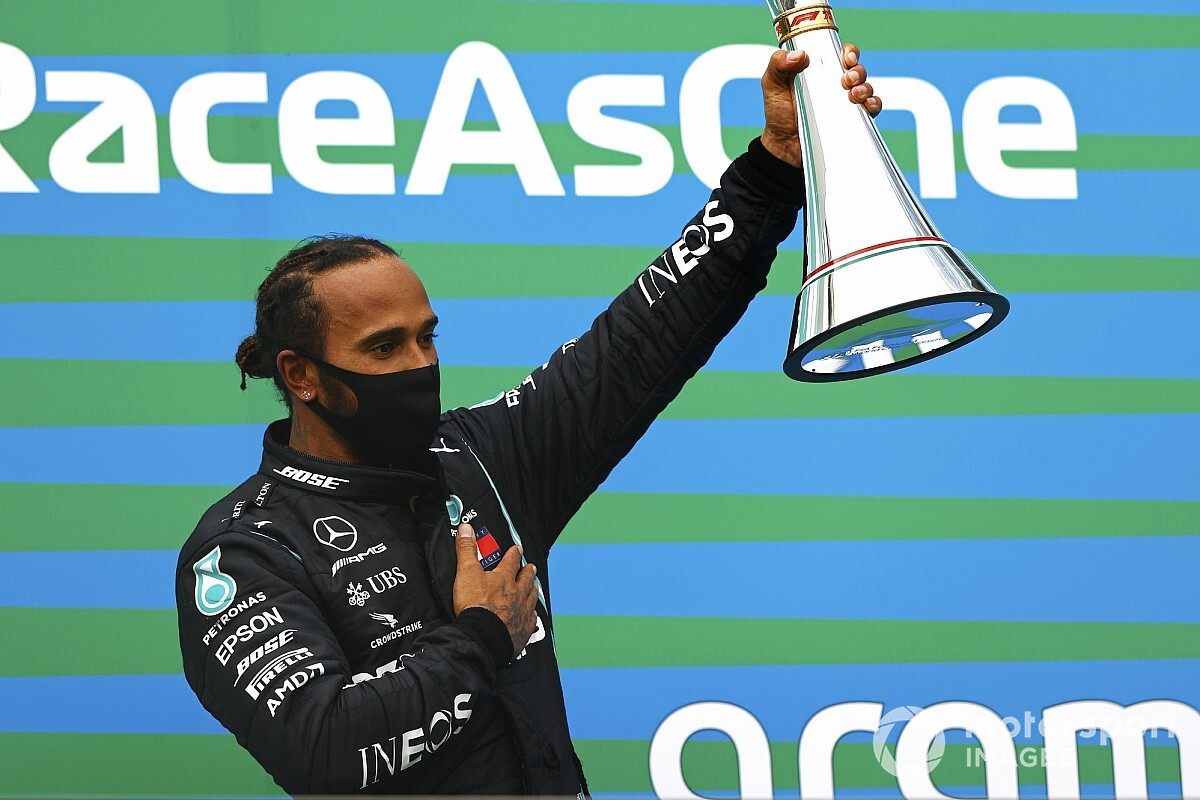 Hungarian GP: Hamilton cruises to eighth Hungaroring win