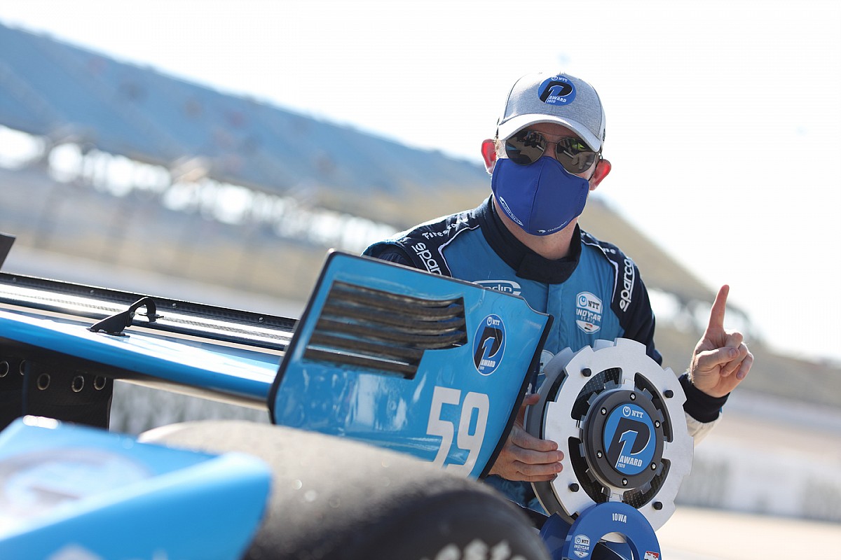 IndyCar Iowa: Daly and Newgarden share pole positions