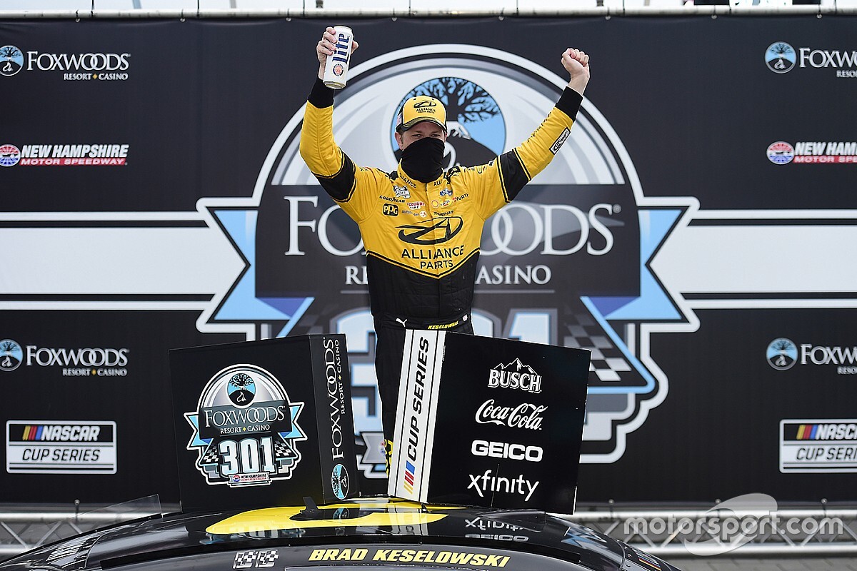 NASCAR: Keselowski vence prova da Cup em New Hampshire