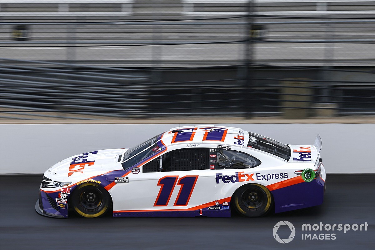 Hamlin on Brickyard tire issue: "You saw the end result"