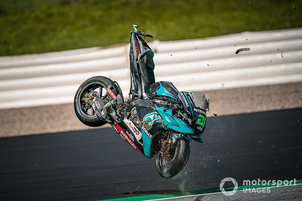 Ecco il video del terribile incidente tra Zarco e Morbidelli