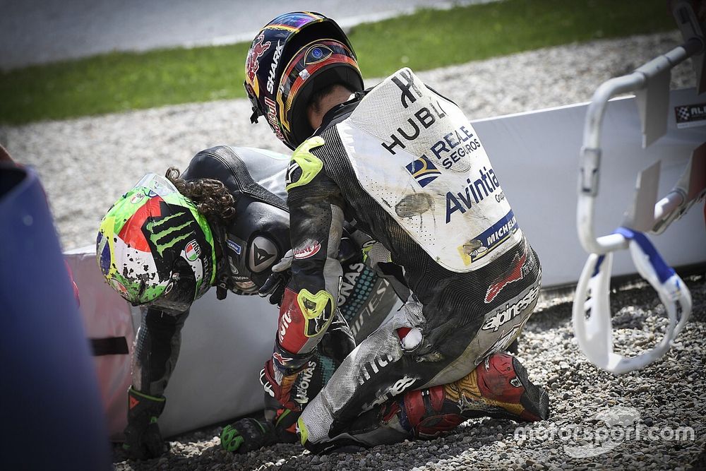 Morbidelli: "No creo que Zarco se libre de una sanción"