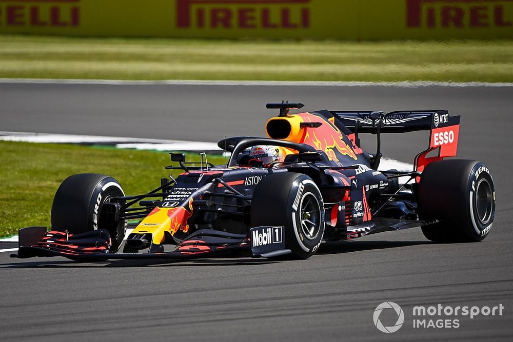 F1イギリスFP1速報:フェルスタッペン首位。急遽出走のヒュルケンベルグは9番手