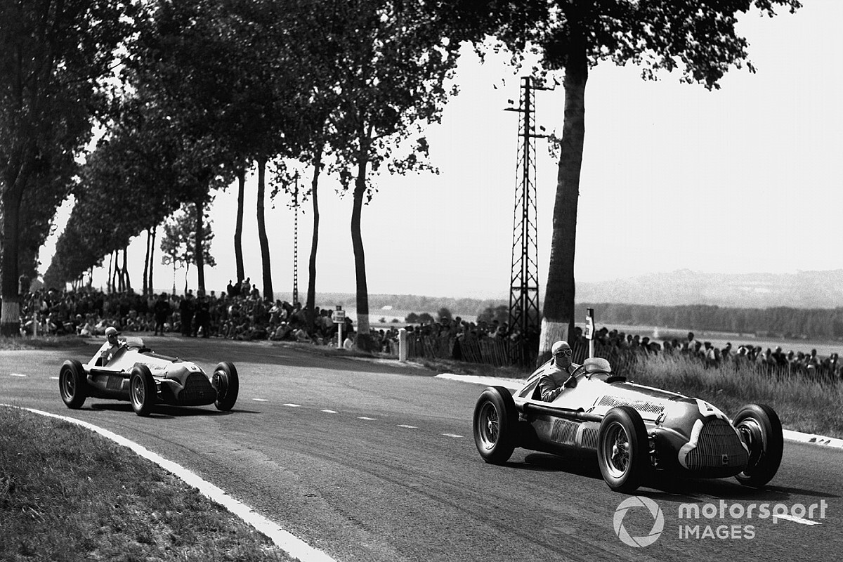 Így néznének ki a 2020-as festések 1950-es F1-es kocsikon! (képek)
