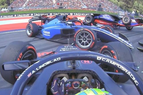 F2 Austria: Durksen regresa al podio en la sprint y Montoya en los puntos