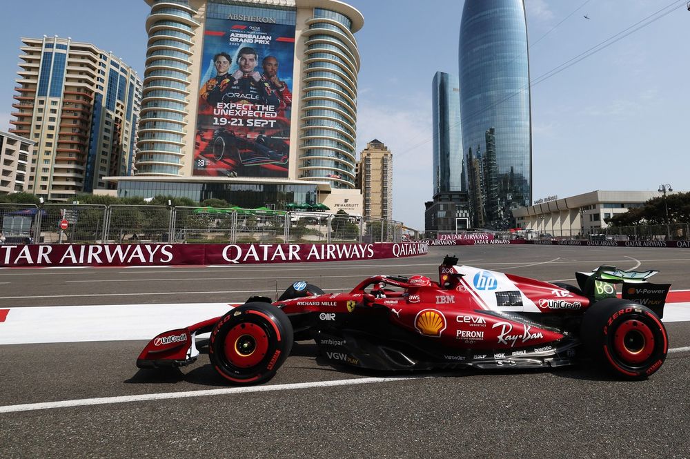 Ferrari Shows Surprising Pace in Azerbaijan GP Practice