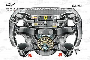 Saiba como configuração de volante da McLaren ajudou Sainz na Ferrari