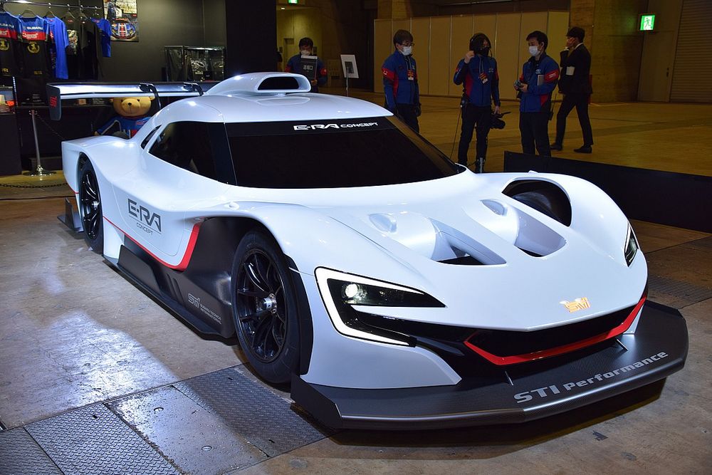 1000馬力超え……! スバル/STI、電動コンセプトマシン『E-RA concept』を初公開|東京オートサロン2022