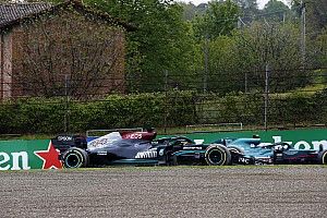 Mercedes: Hamilton perdía 0.5 segundos con su alerón roto en Imola