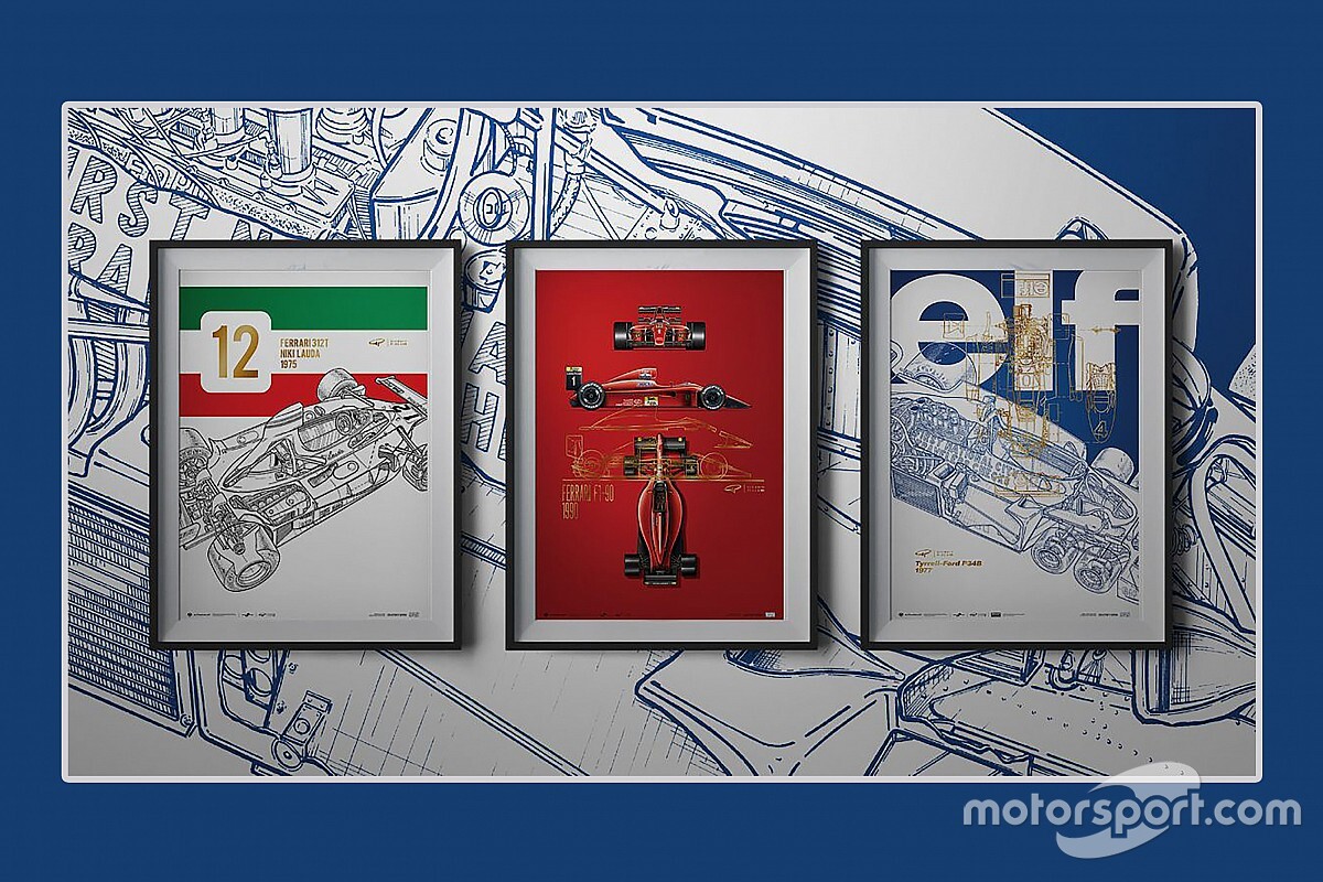 Giorgio Piola Releases Artwork Series Celebrating Formula One History