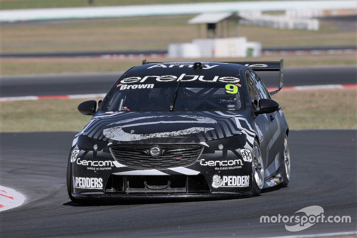 Brown tops Winton Supercars test