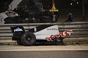 F1, incidente di Grosjean: il fotoracconto
