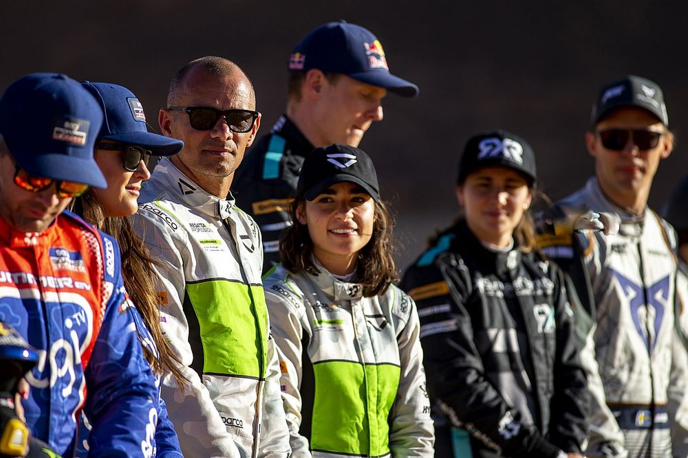 Kyle Leduc, Chip Ganassi Racing, Sara Price, Chip Ganassi Racing, Stephane Sarrazin, Veloce Racing, Jamie Chadwick, Veloce Racing, Johan Kristoffersson, Rosberg X Racing, Molly Taylor, Rosberg X Racing et Mattias Ekström, ABT CUPRA XE 