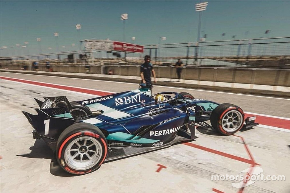 F2 GP Sakhir I: Sean Gelael Tak Mau Sekadar Turun
