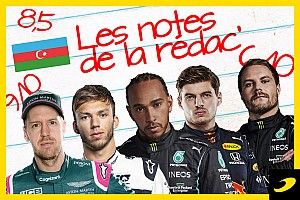 Les notes du Grand Prix d'Azerbaïdjan 2021