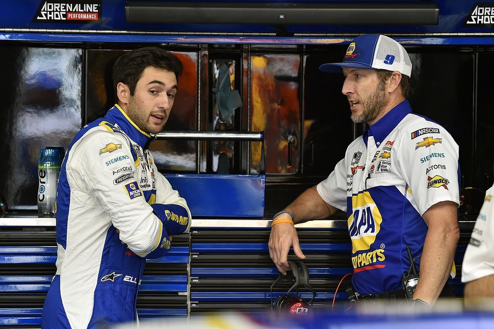 Chase Elliott, Hendrick Motorsports, Chevrolet Camaro NAPA Auto Parts and Alan Gustafson