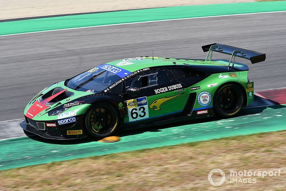 #63 Imperiale Racing, Lamborghini Huracan GT3 Evo: Andrea Amici, Alberto Di Folco, Stuart Middleton
