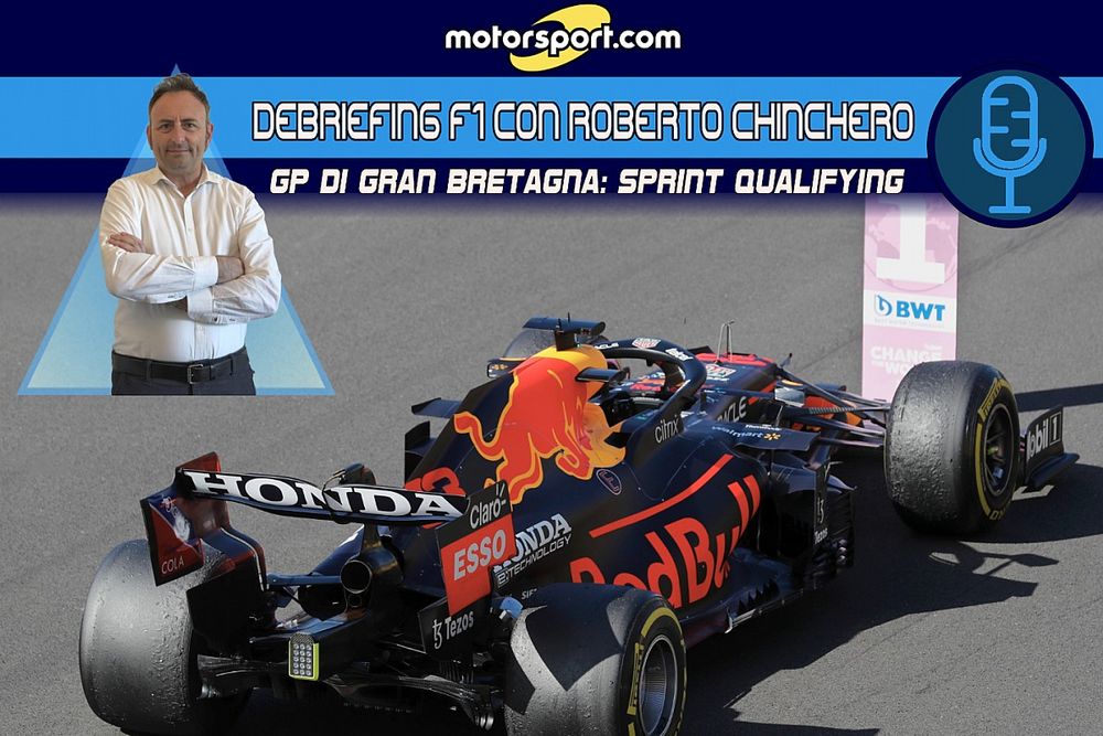 Cover "Debriefing F1 con Roberto Chinchero": Sprint Qualifying, Gp di Gran Bretagna