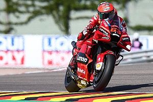 MotoGP German GP: Bagnaia tops FP2 with new lap record