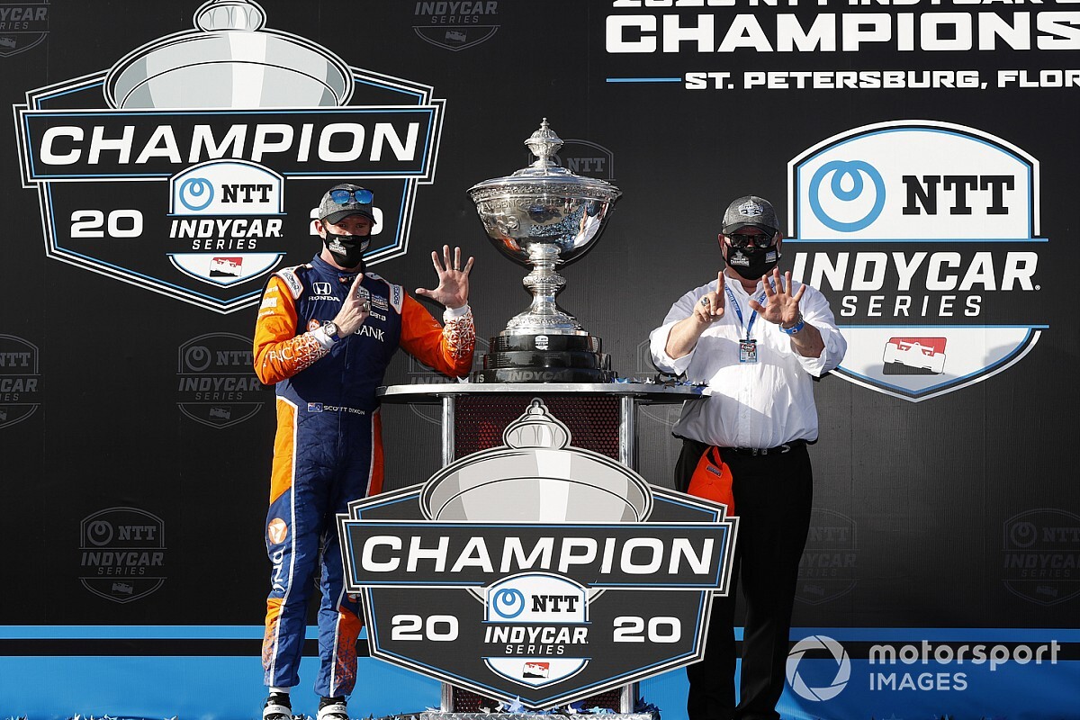 Dixon campeón de IndyCar 2020 y O'Ward segundo en St. Petersburg